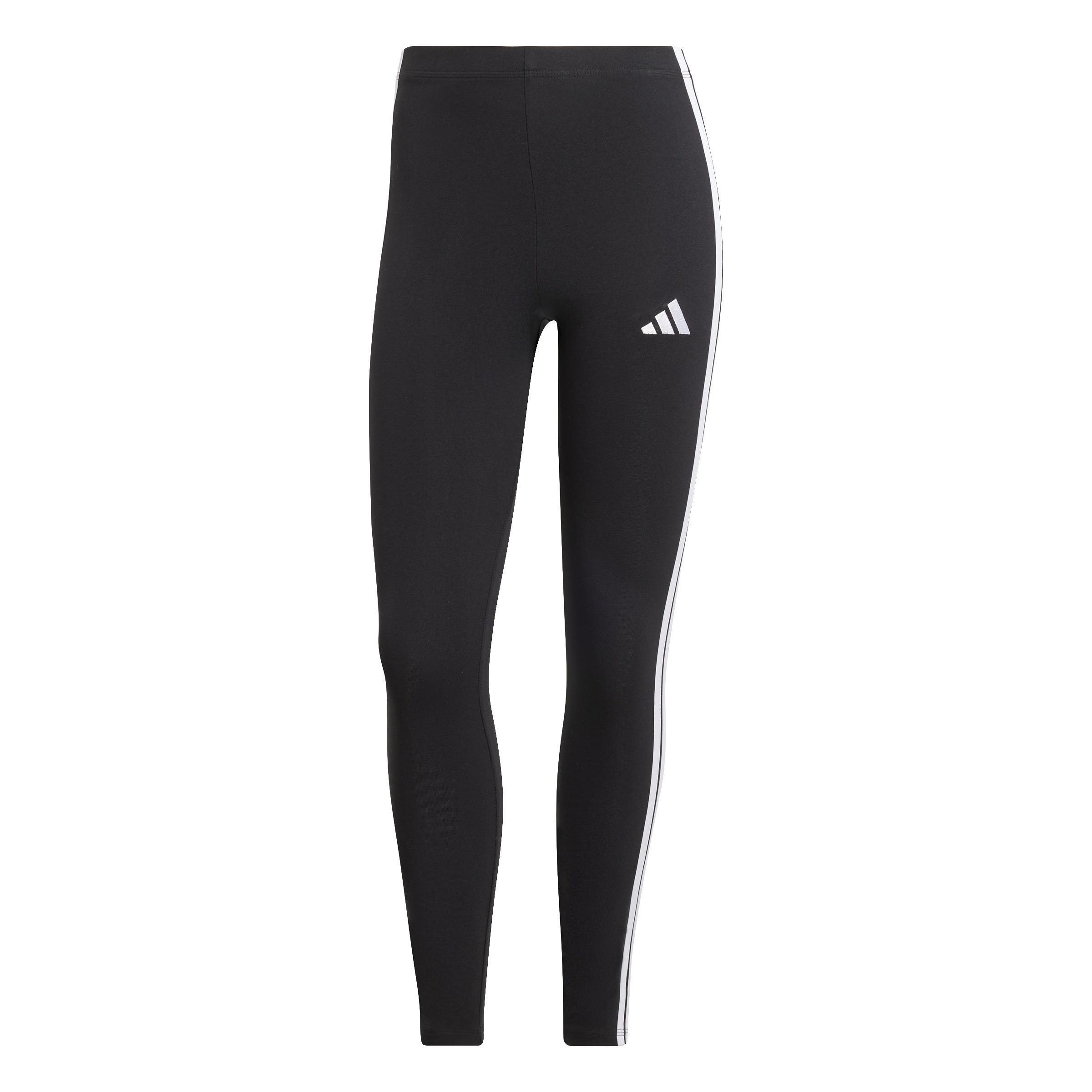adidas adidas leggings 3s sj - black/white - foto 1
