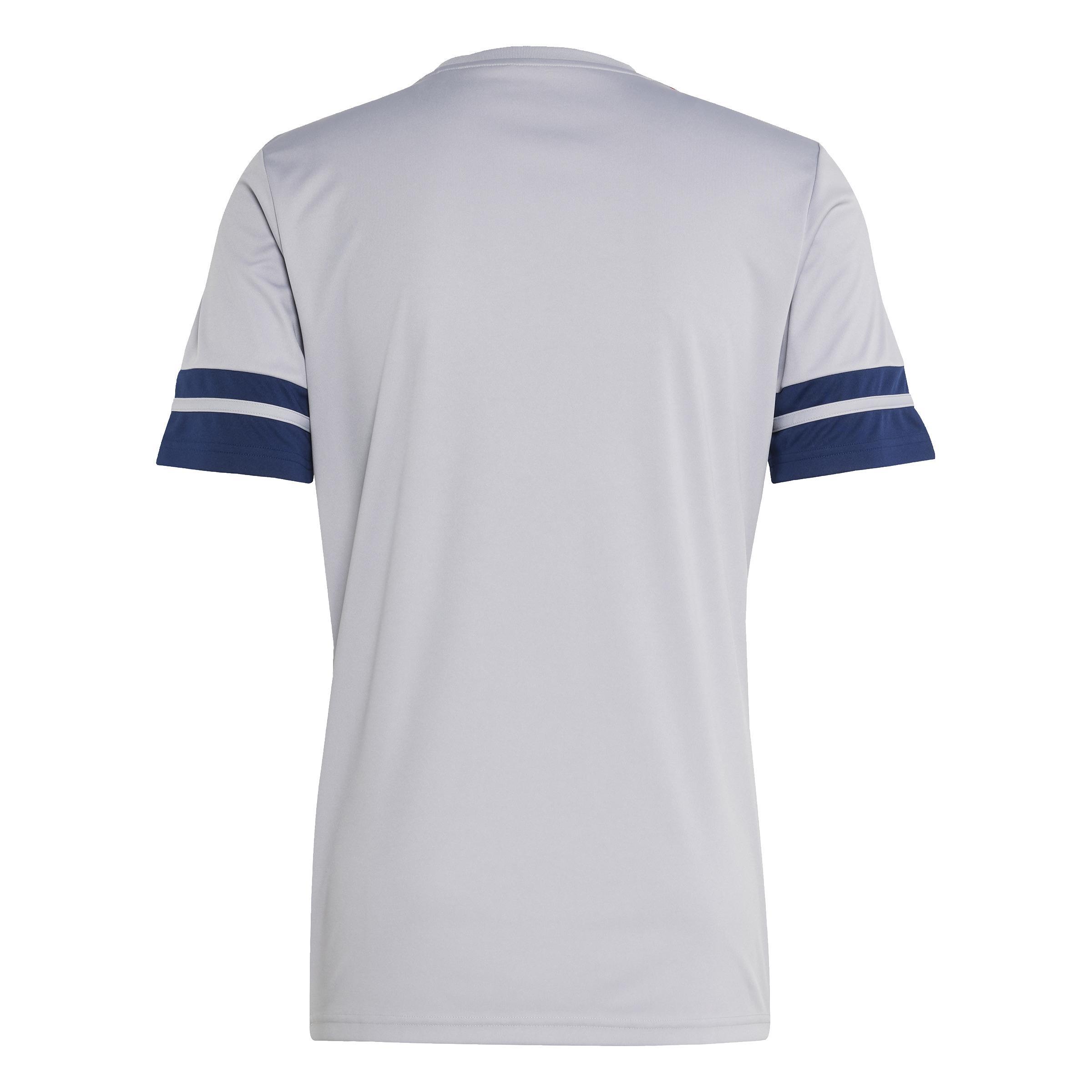 adidas adidas squadra25 jersey ss - glory grey/team navy blue 2 - foto 2