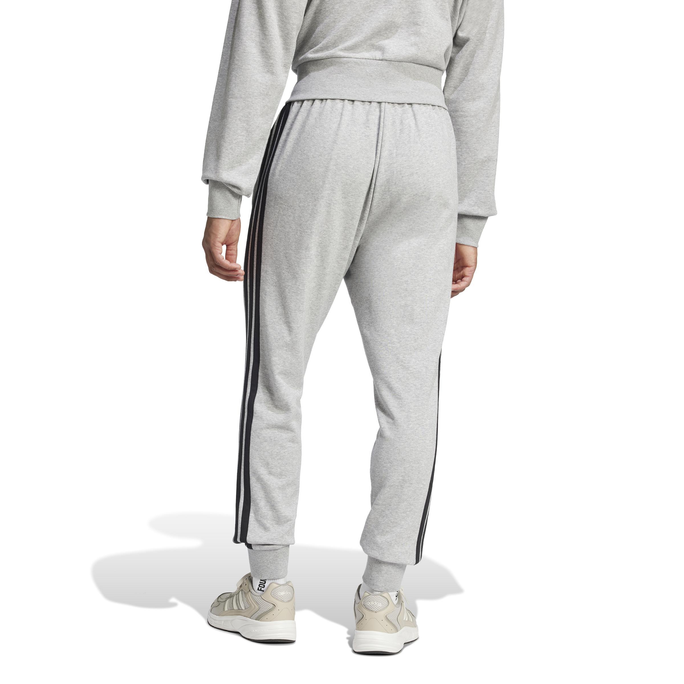 adidas adidas essentials pants - medium grey heather/black - foto 3