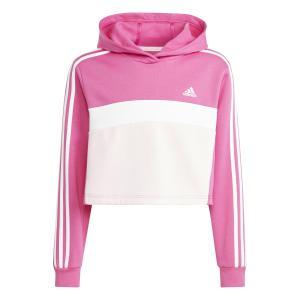 Tracksuit 3s tib fl jr. - semi lucid fuchsia/white