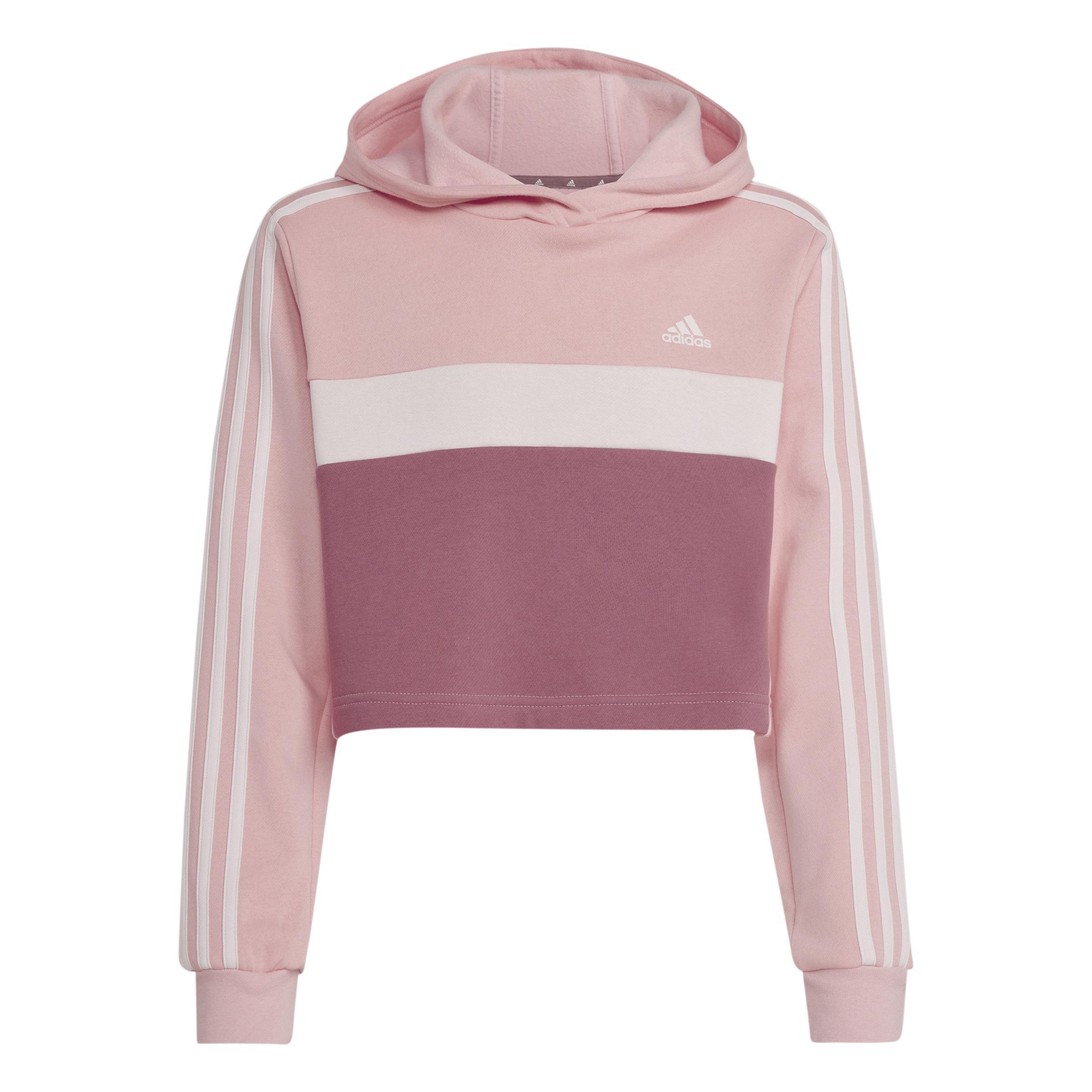 adidas adidas tracksuit 3s tib fl jr. - semi pink spark/sandy pink - foto 1