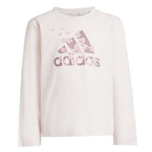 Jogger lg flwr leg set jr. - sandy pink