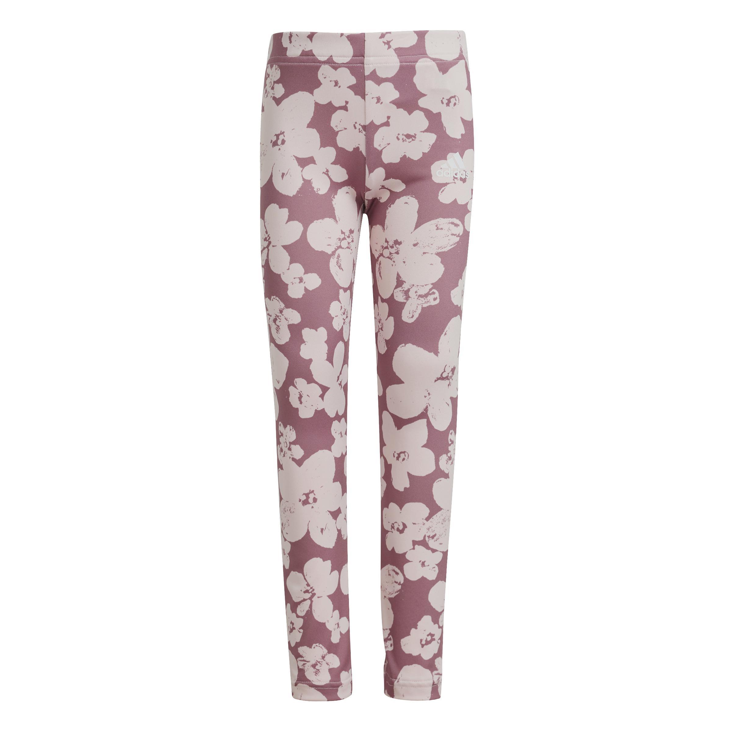 adidas adidas jogger lg flwr leg set jr. - sandy pink - foto 3
