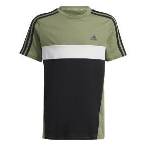 T-shirt ss 3s tib t jr. - tent green/black