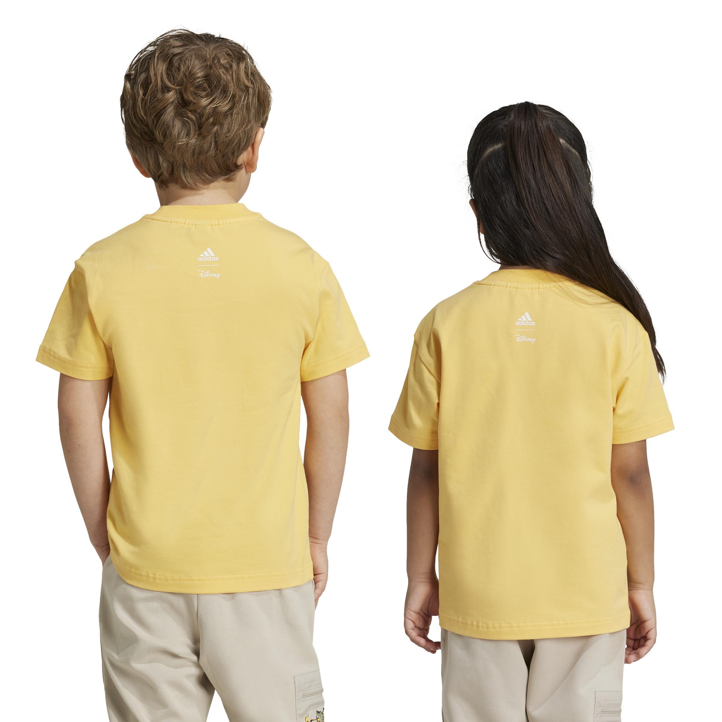 adidas adidas t-shirt ss lk dy lk t jr. - semi spark/chalk white - foto 3