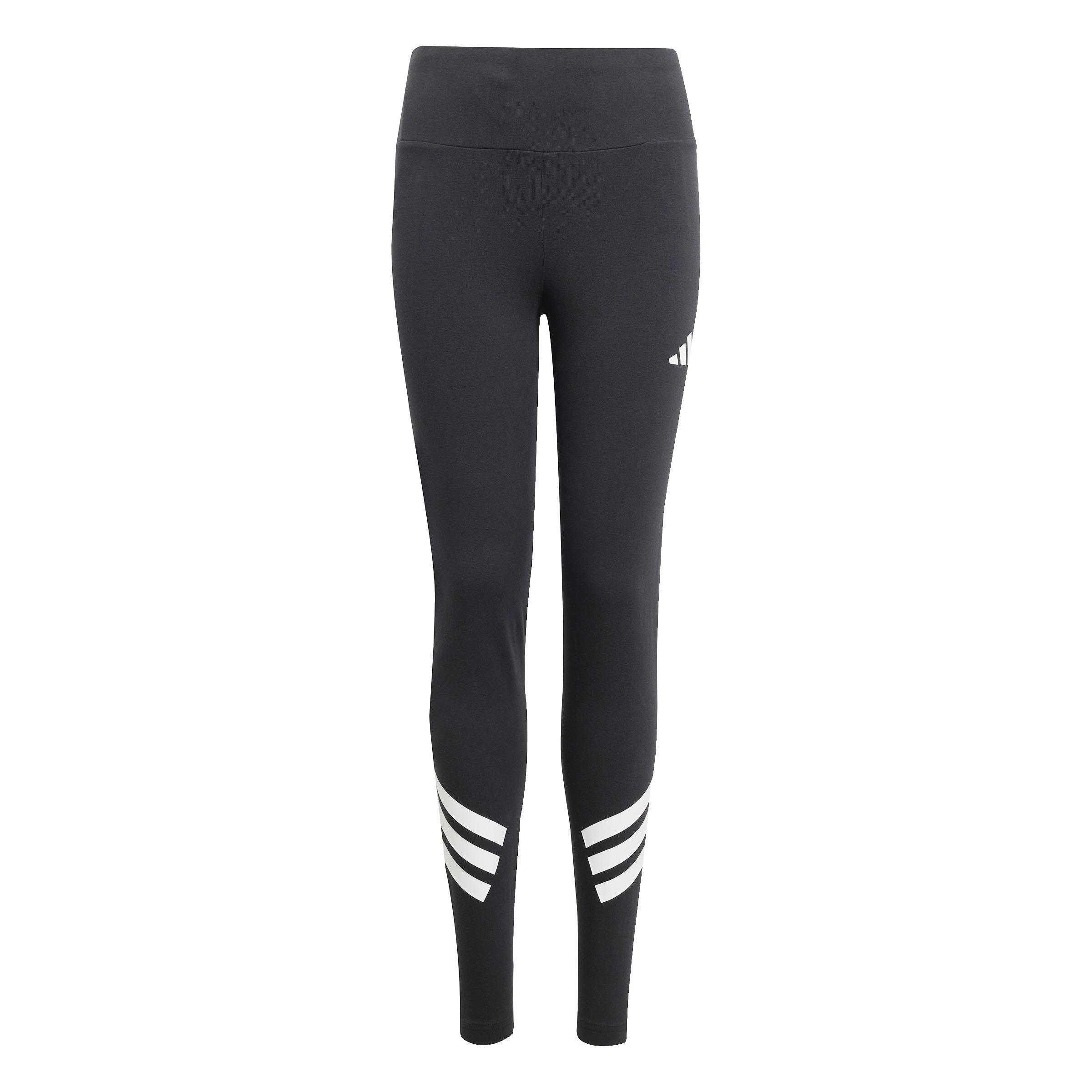 adidas adidas tight fi 3s leg jr. - black/white - foto 1