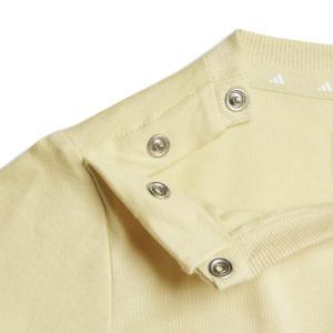 Jogger i bl t-set 160 jr. - powder yellow/white