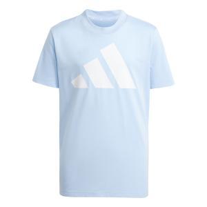 Graphic ss bl 160 jr. - glow blue/white