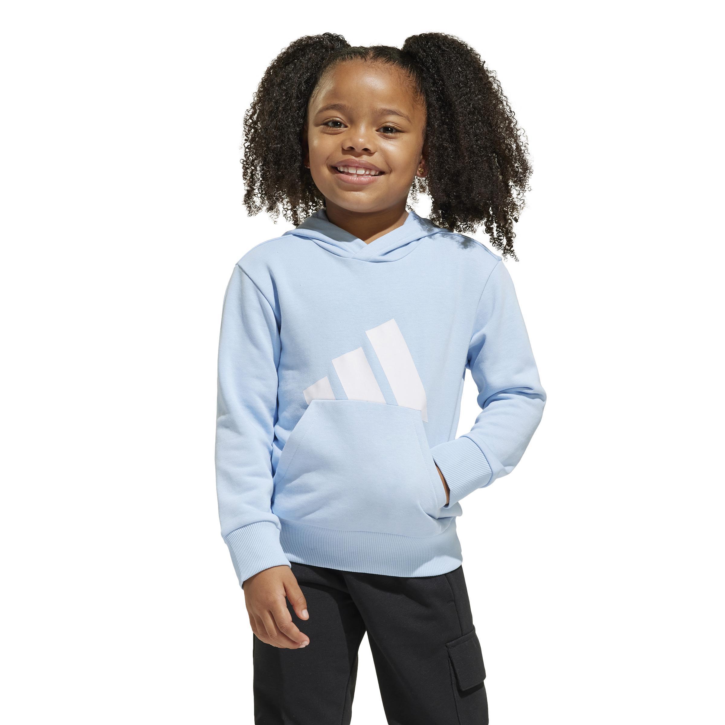 adidas adidas hd sweat lk bl ft jr. - glow blue/white - foto 2
