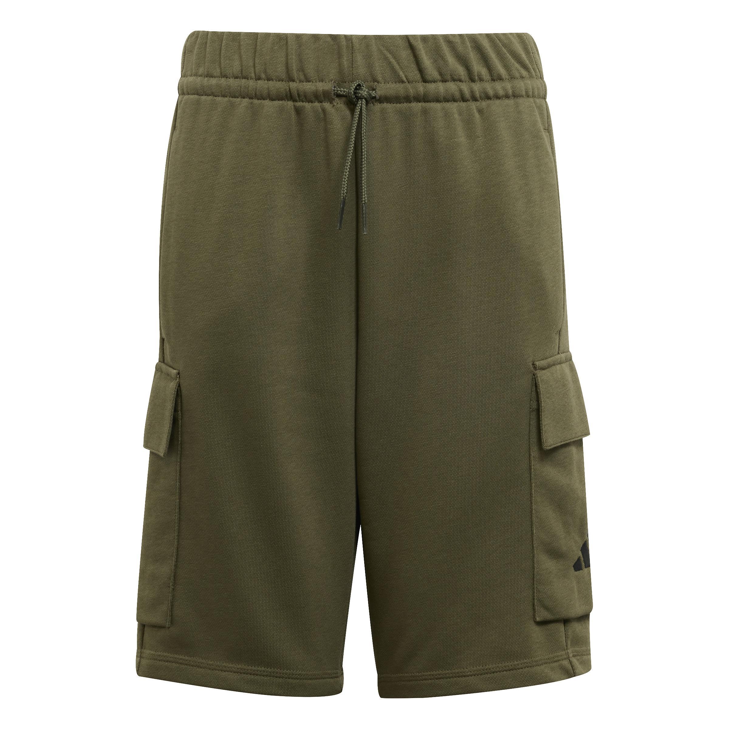adidas adidas short (1/2) sl ft c jr. - olive strata/black - foto 1