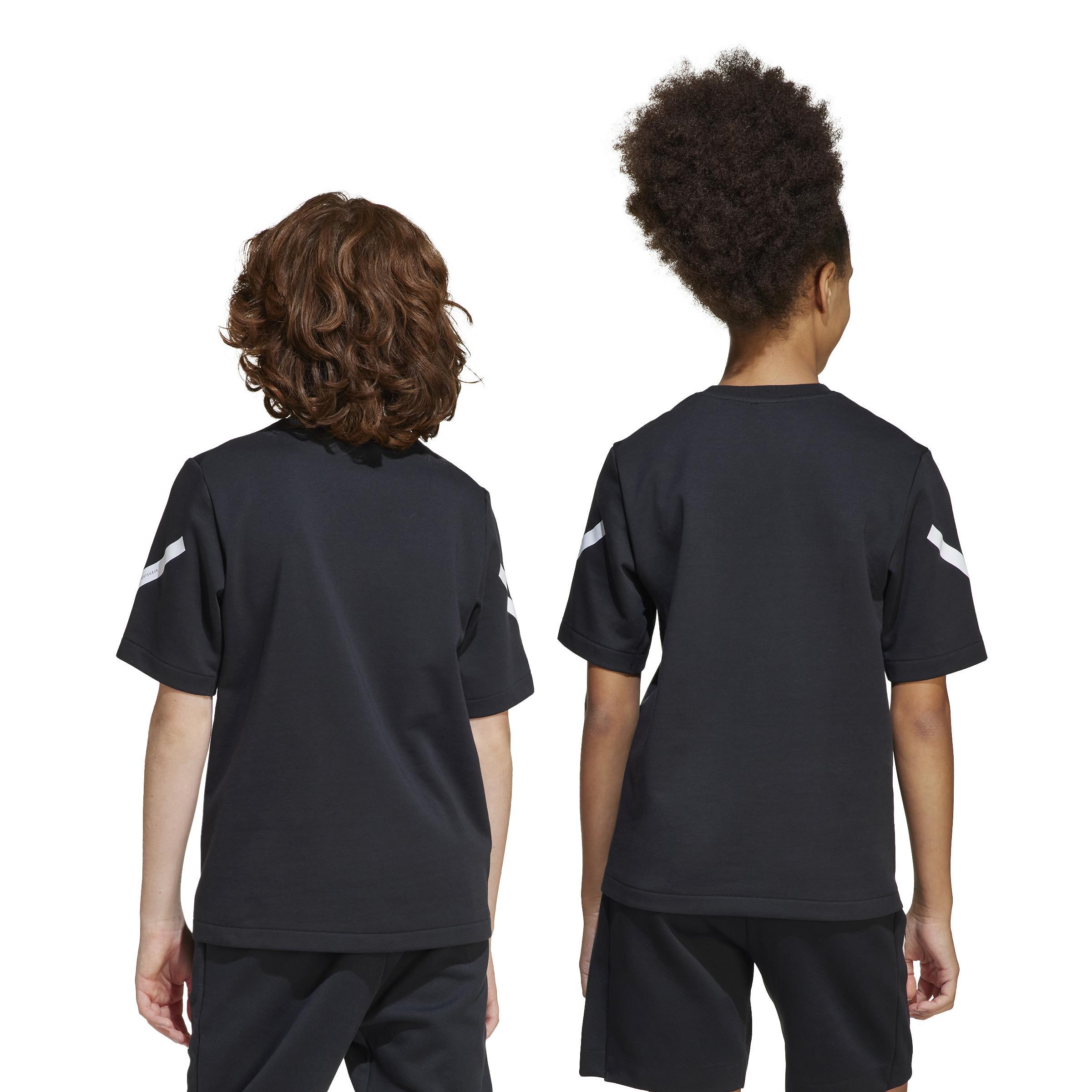 adidas adidas t-shirt ss zne jr. - black/white - foto 3