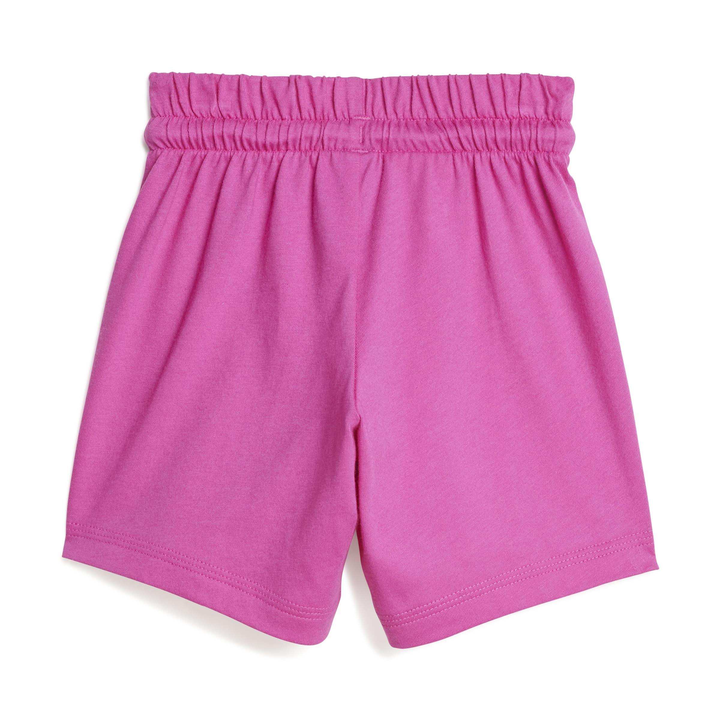 adidas adidas jogger i 3s t-set 160 jr. - white/semi lucid fuchsia - foto 4