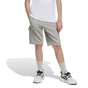 Short (1/2) sl ft c sh jr. - medium grey heather/black