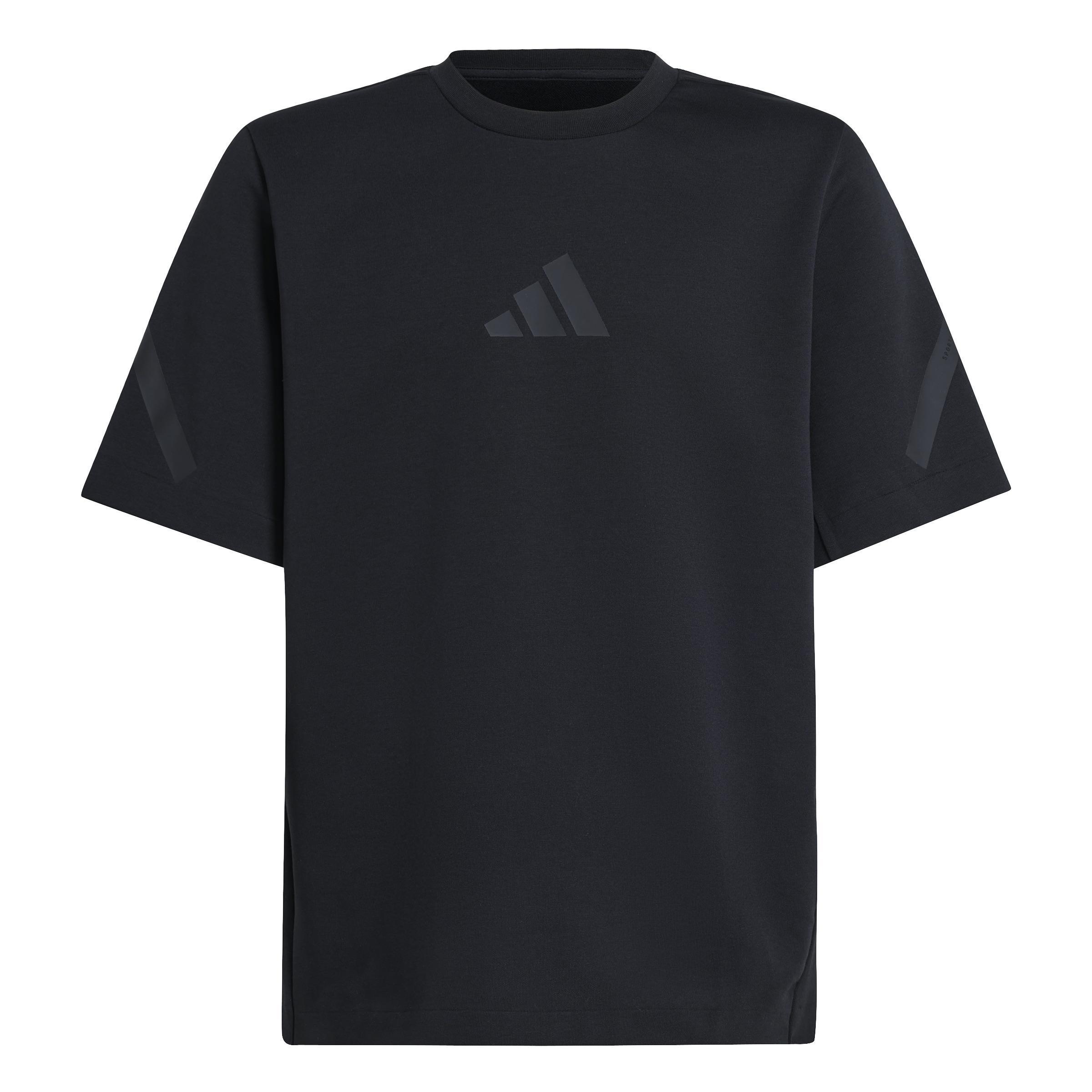 adidas adidas t-shirt ss zne jr. - black/black - foto 1