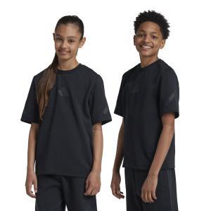 T-shirt ss zne jr. - black/black