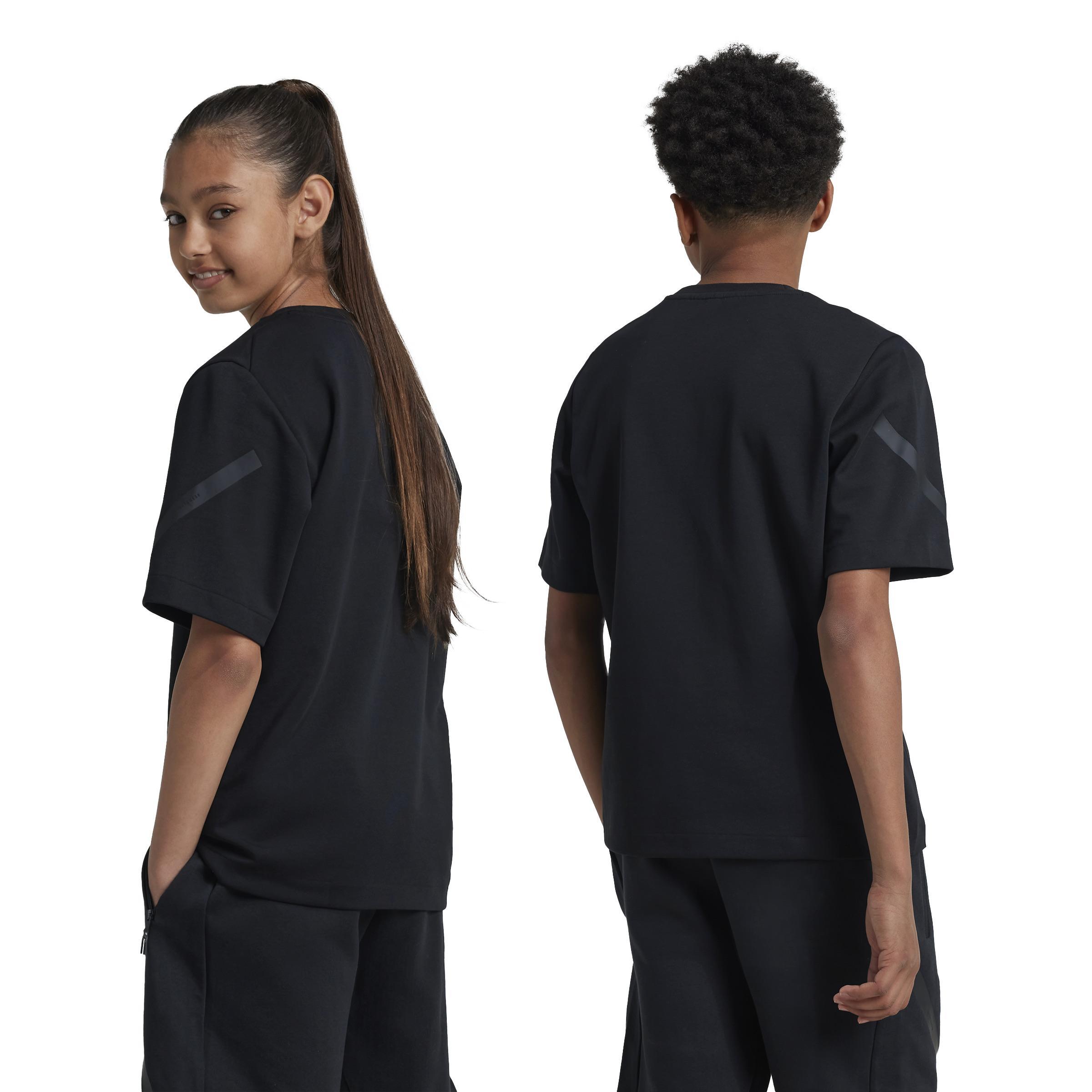 adidas adidas t-shirt ss zne jr. - black/black - foto 3