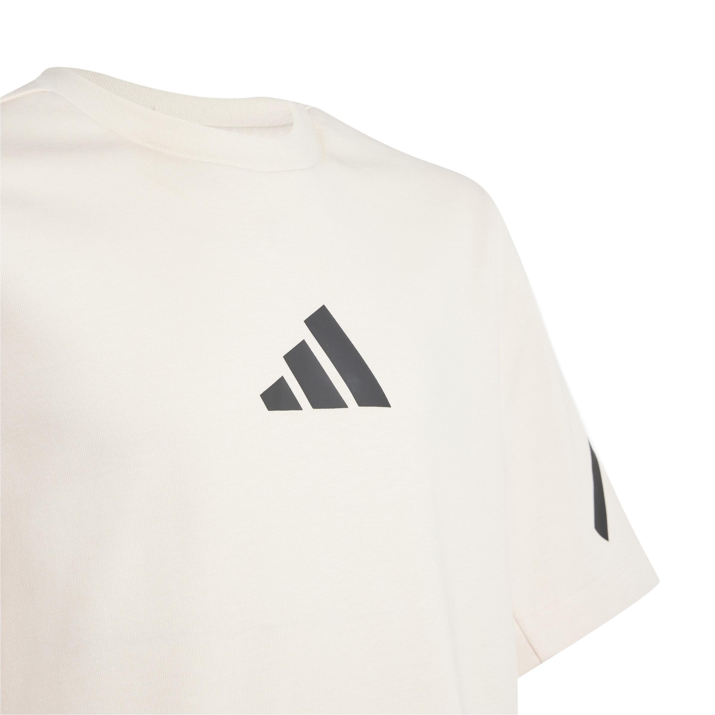 adidas adidas t-shirt ss zne jr. - wonder quartz/black - foto 4