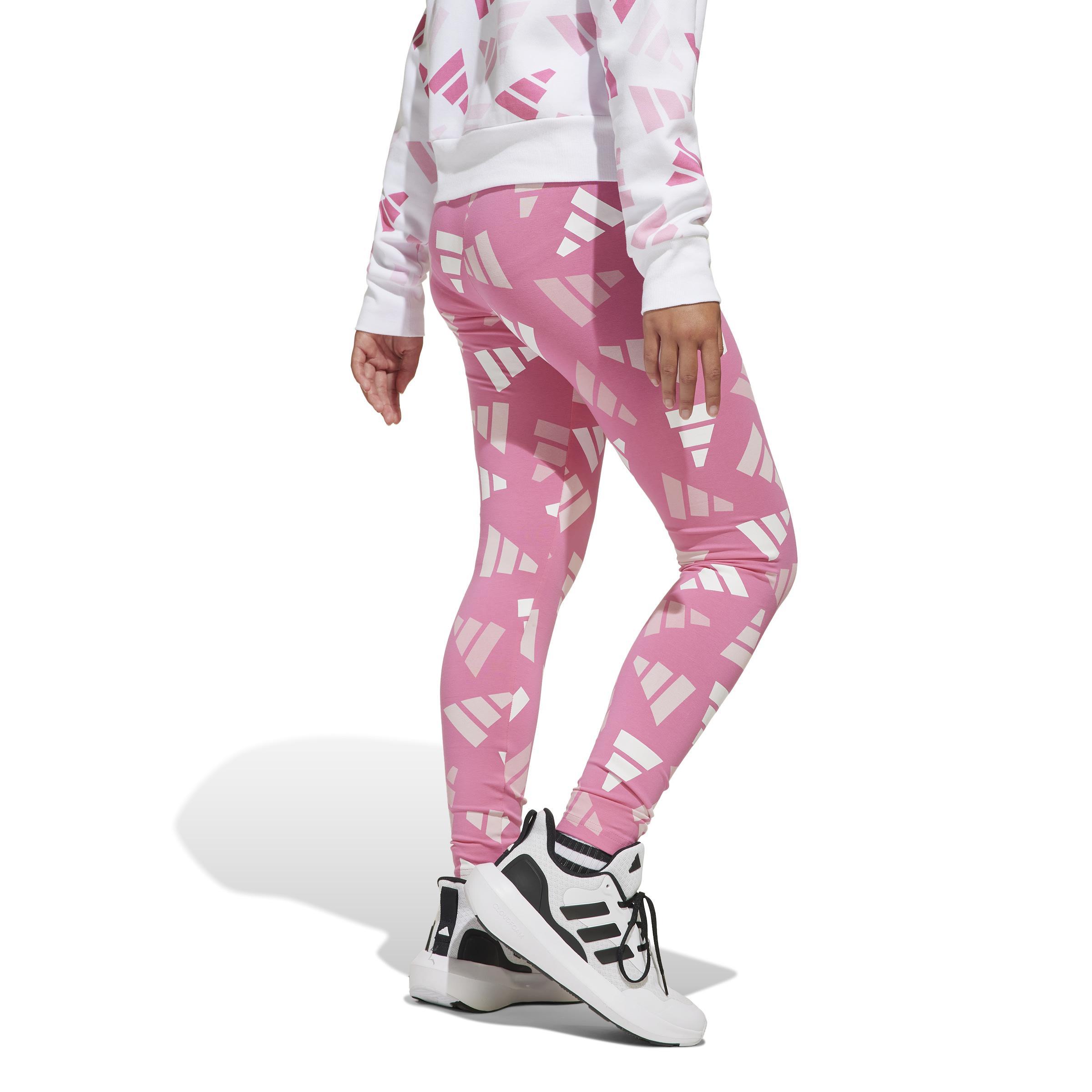 adidas adidas tight clbrtn leg jr. - pink fusion - foto 3