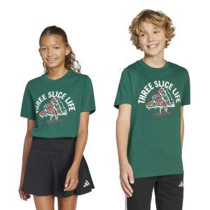 Graphic ss l pizza jr. - collegiate green