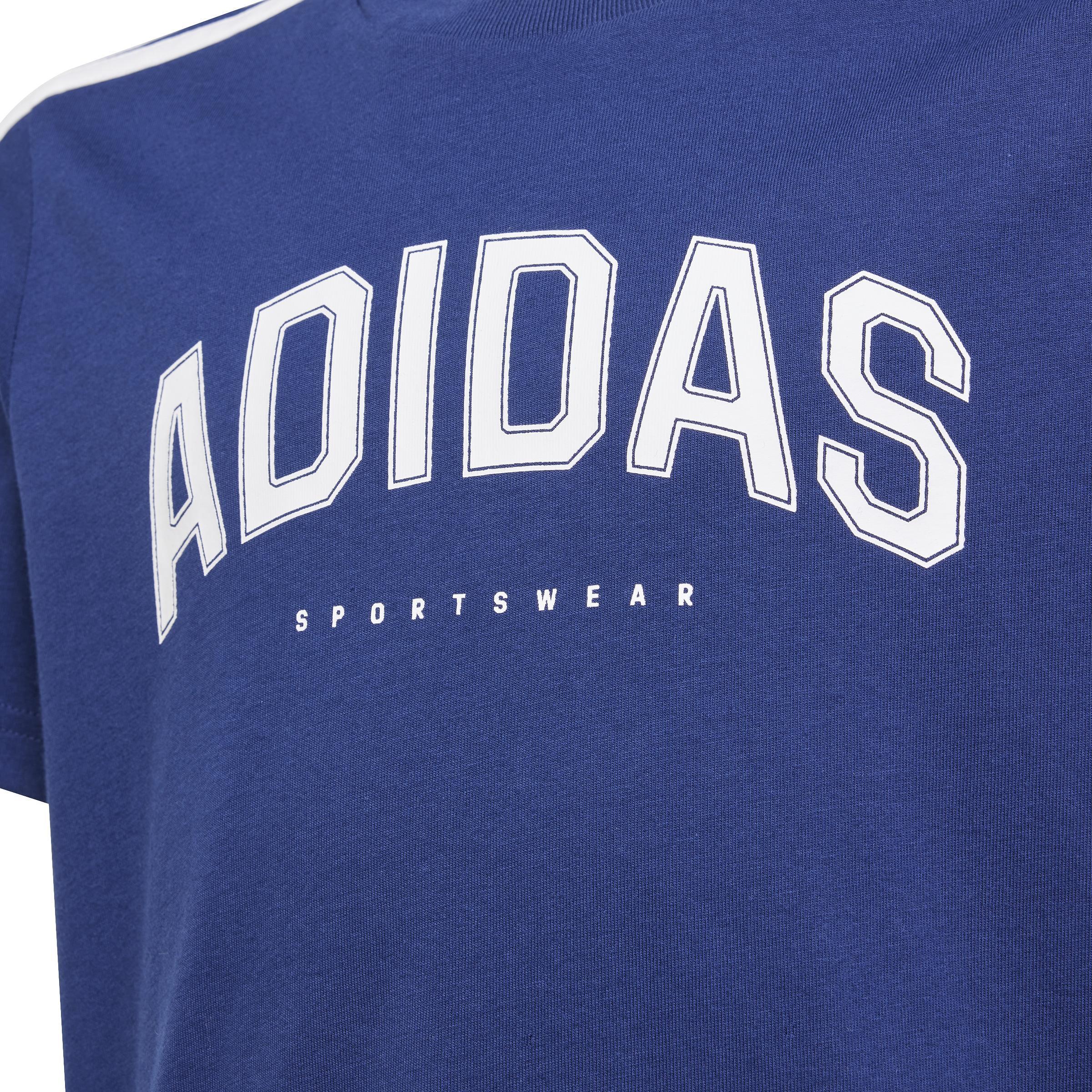 adidas adidas graphic ss c colleg jr. - dark blue - foto 3