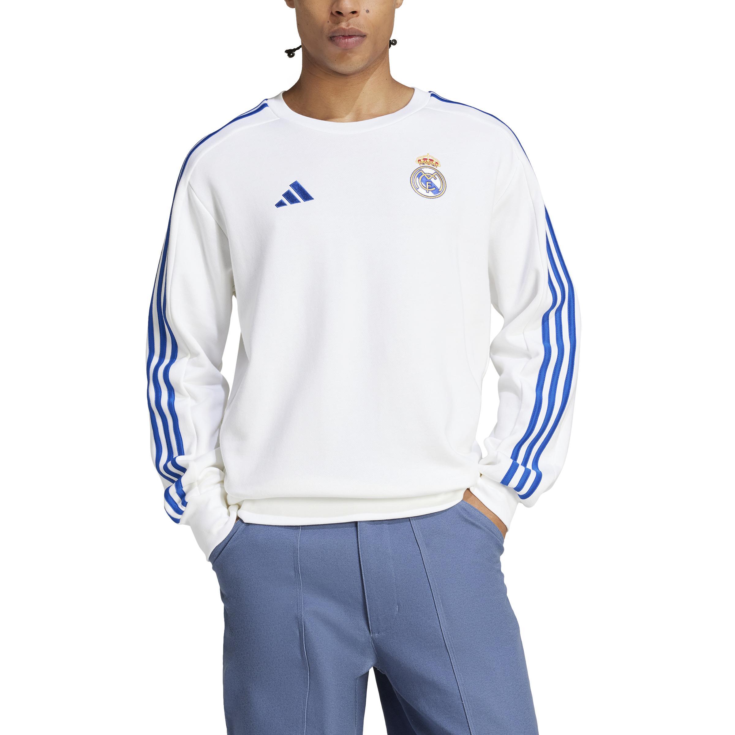 adidas adidas sweatshirts real madrid 25/26 - white - foto 3