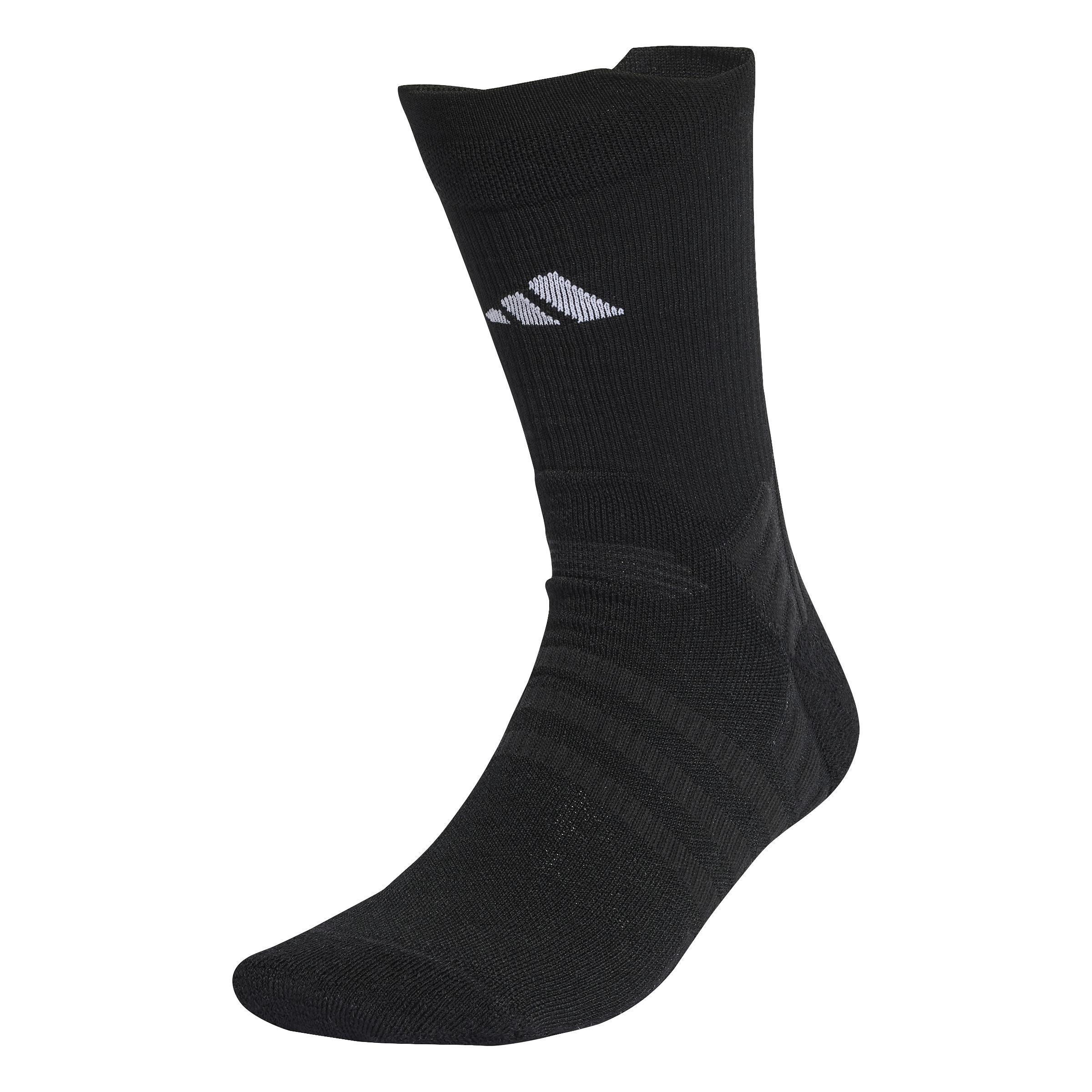 adidas adidas calze tennis crew cushioned 1 pair pack - black/white - foto 1