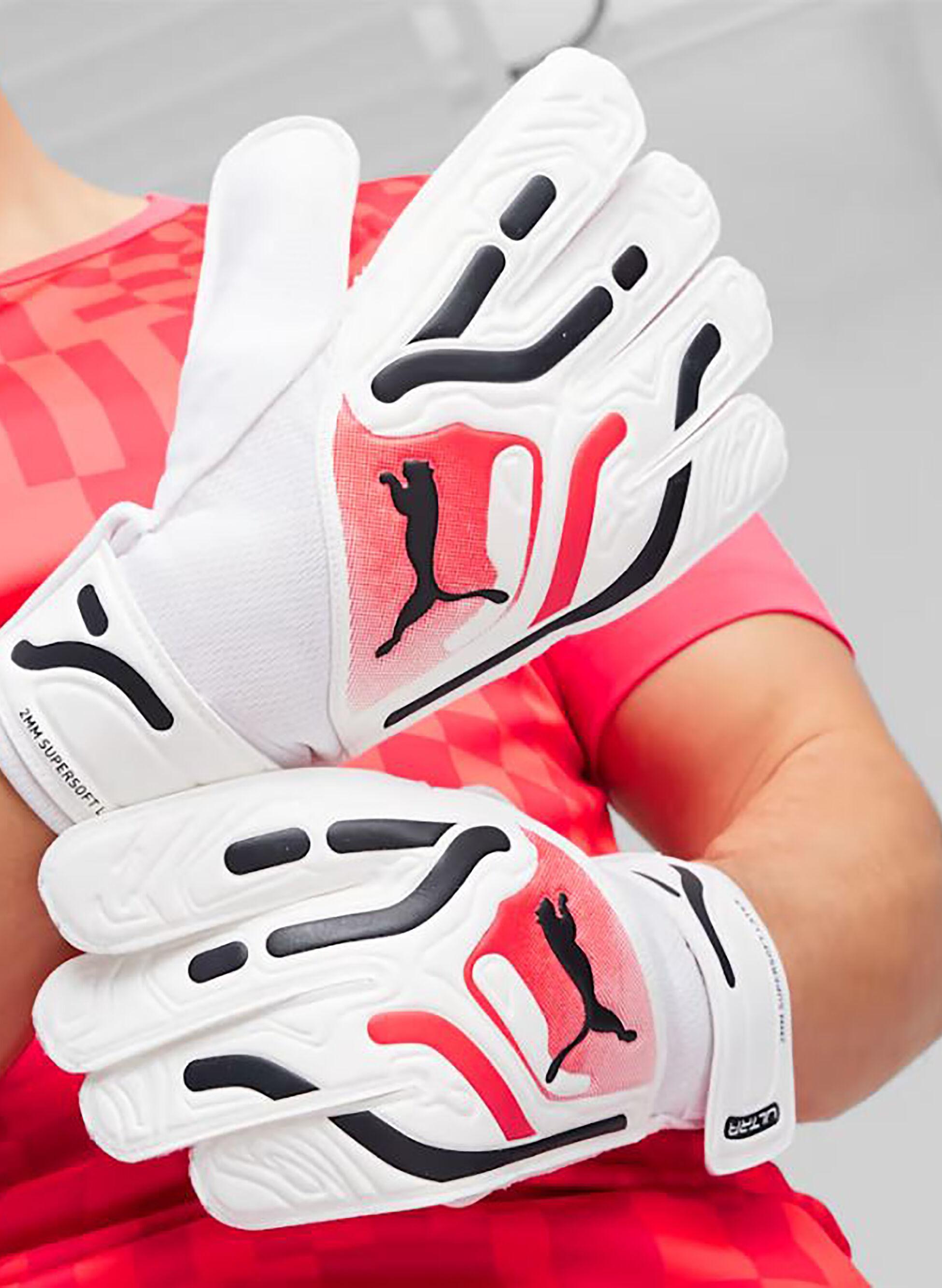 puma puma guanti ultra play rc - white - foto 3