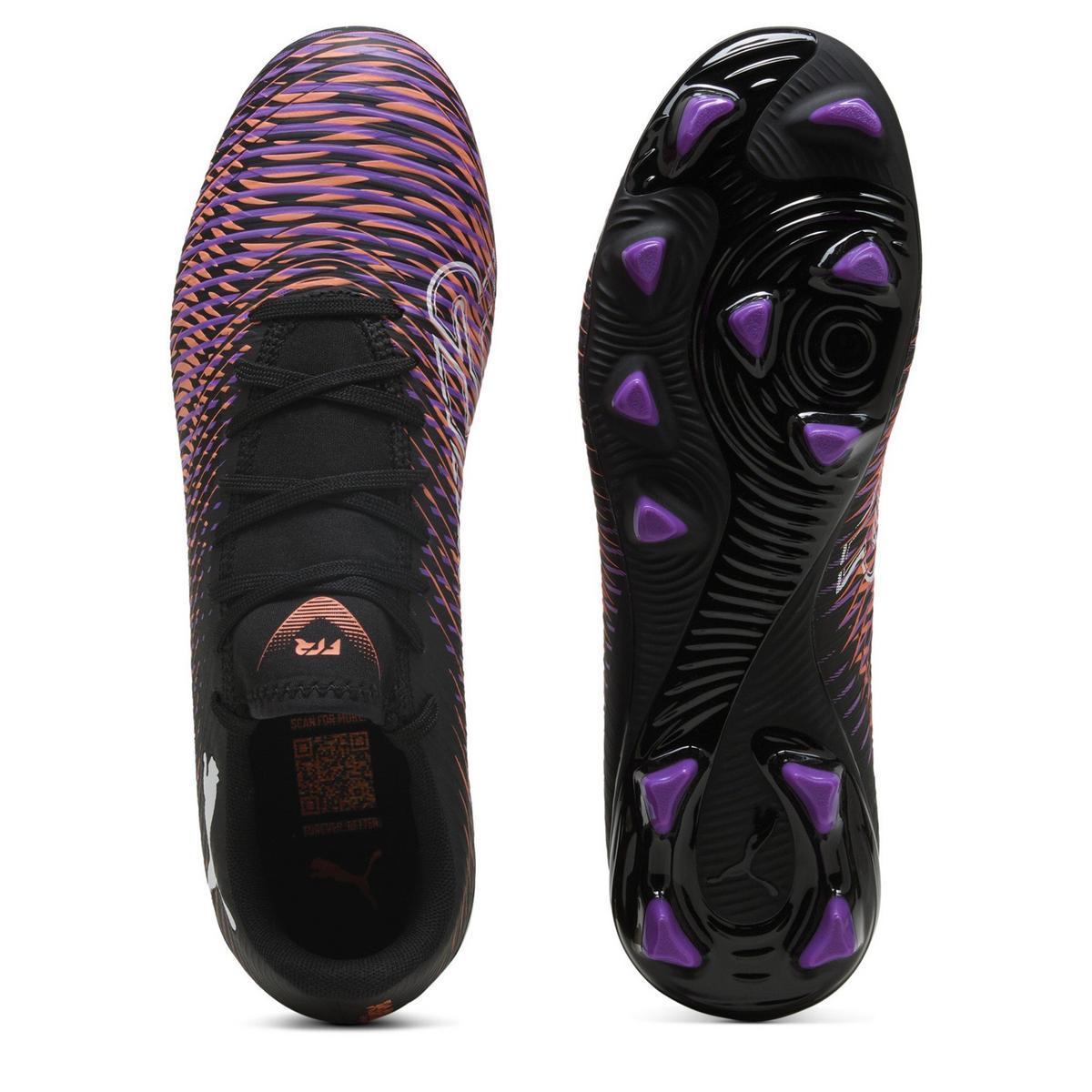 puma puma scarpe future 8 play fg/ag - black - foto 4