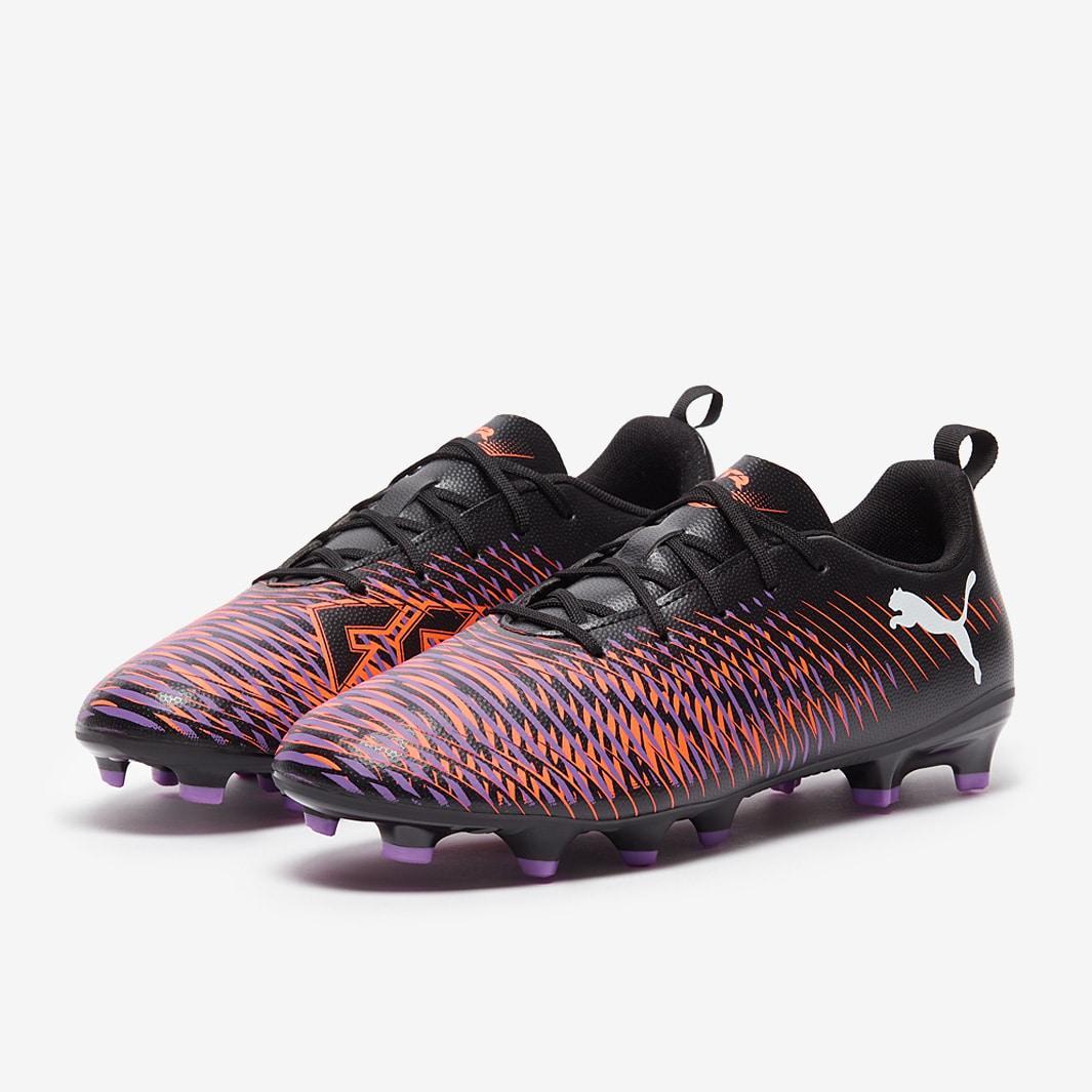 puma puma scarpe future 8 play fg/ag jr. - black - foto 4