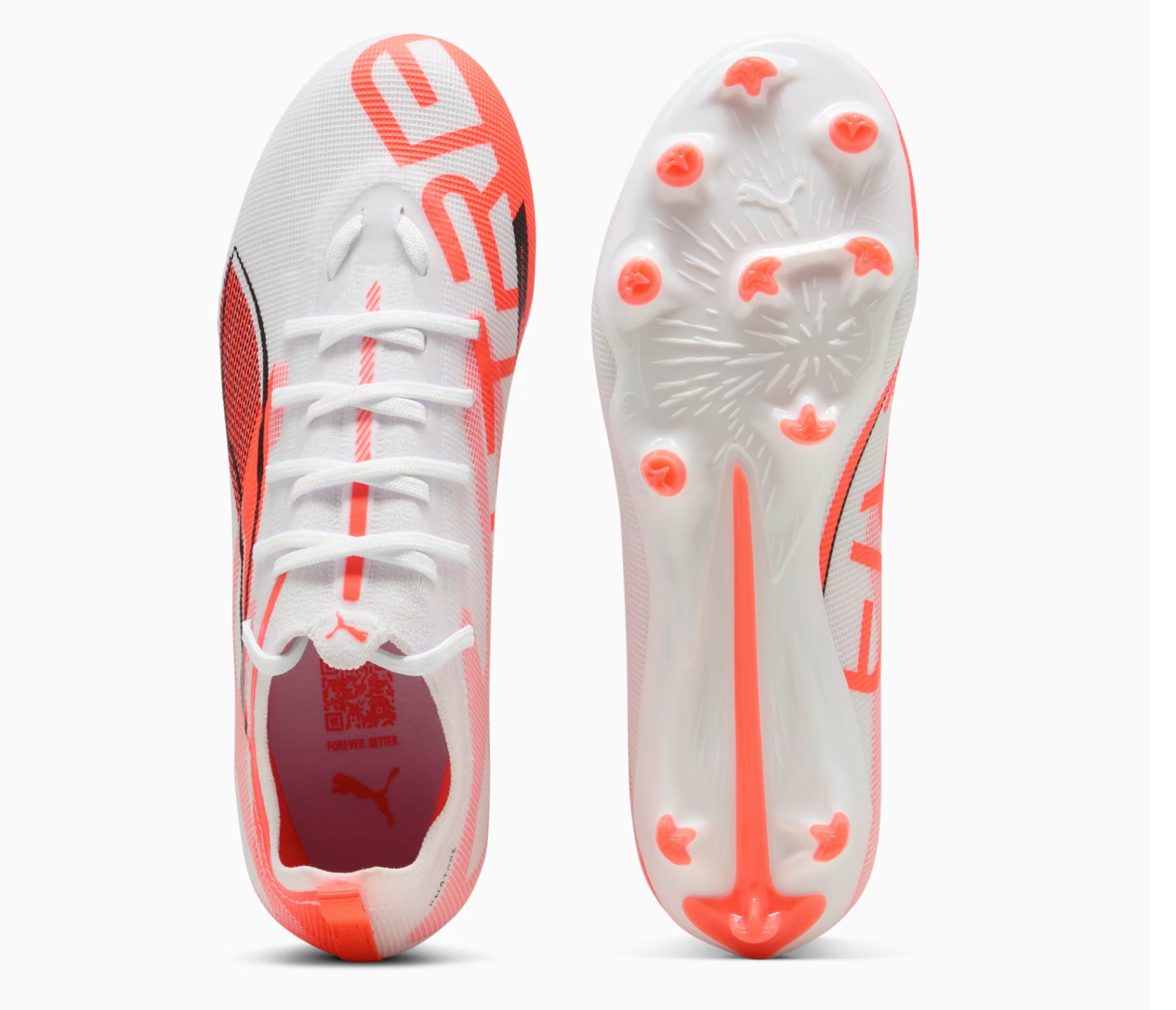 puma puma scarpe ultra 5 pro fg/ag - white - foto 3