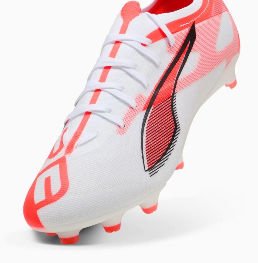 puma puma scarpe ultra 5 match fg/ag - white - foto 3