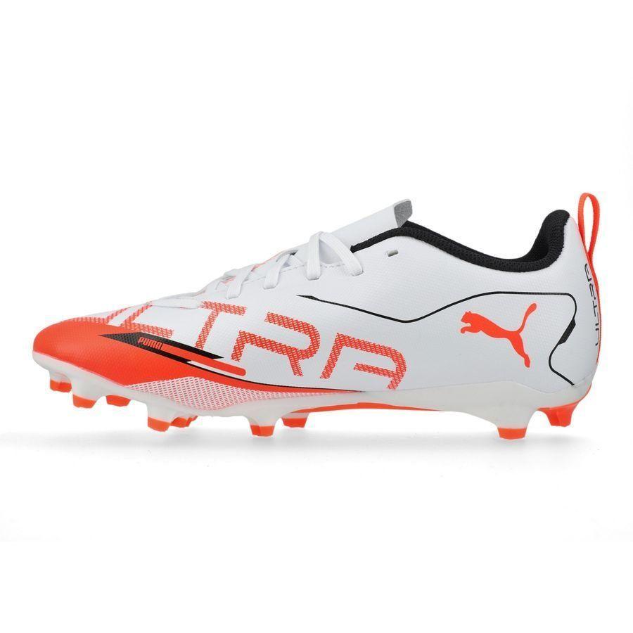 puma puma scarpe ultra 5 play fg/ag jr. - white - foto 4