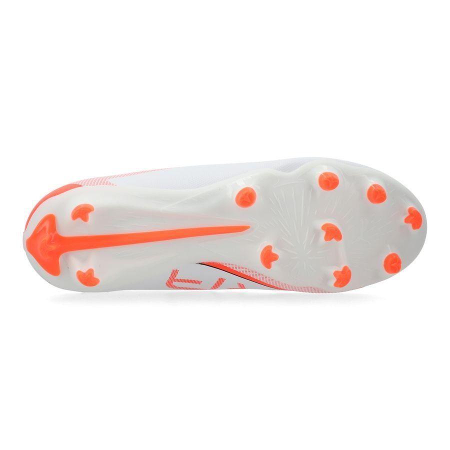 puma puma scarpe ultra 5 play fg/ag jr. - white - foto 5