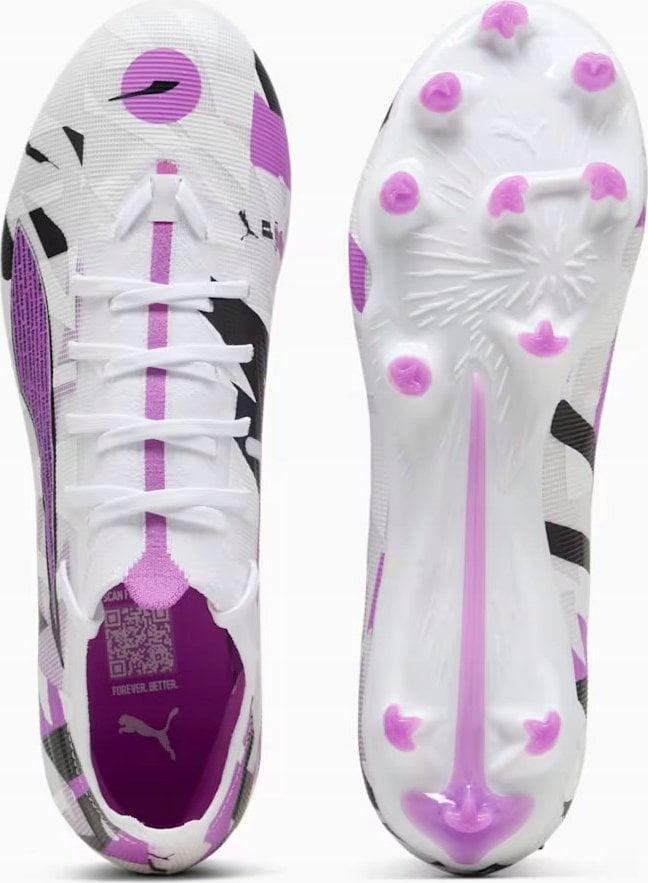 puma puma scarpe ultra 5 match forever fg/ag - white - foto 1