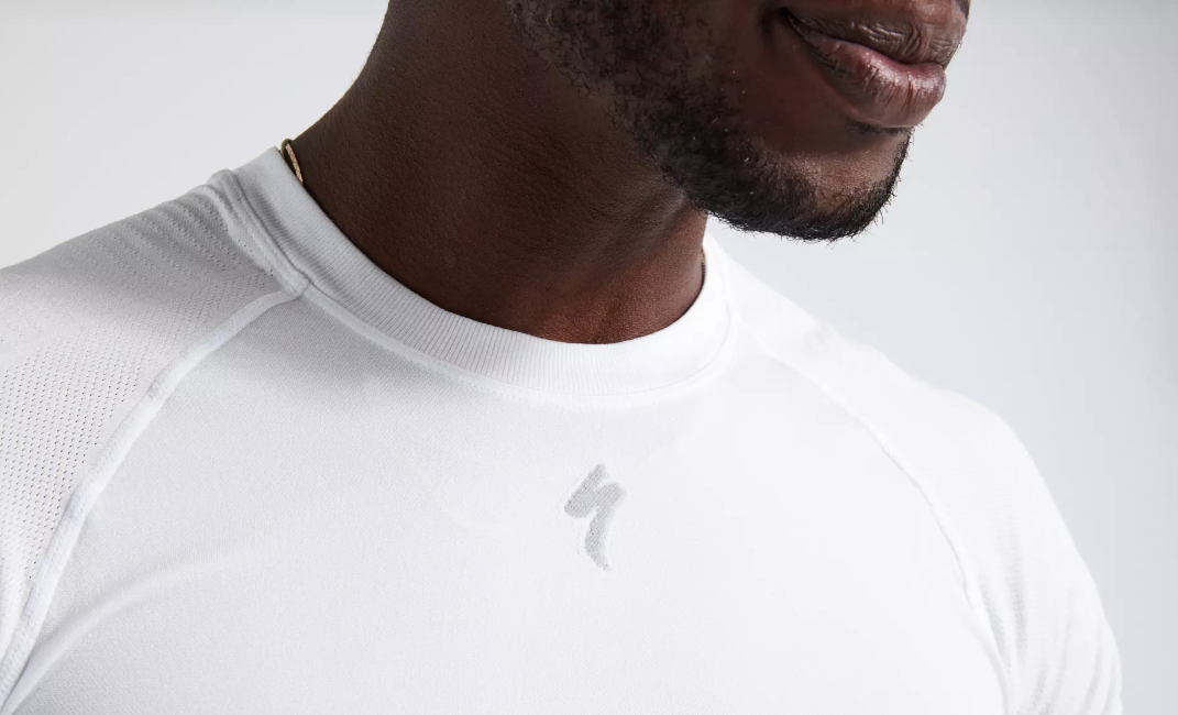 specialized specialized seamless light baselayer ss men - white - foto 3