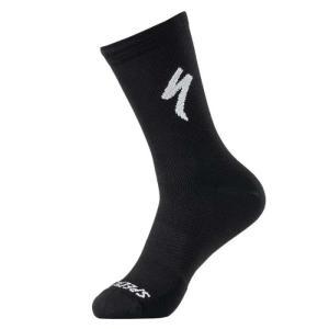 Soft air tall logo sock - blk/wht