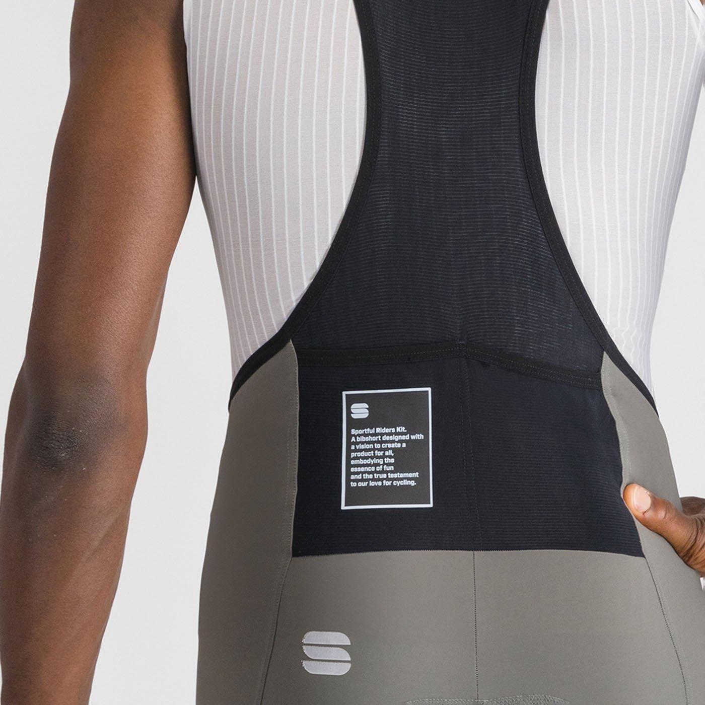 sportful sportful srk bibshort - gun metal - foto 2