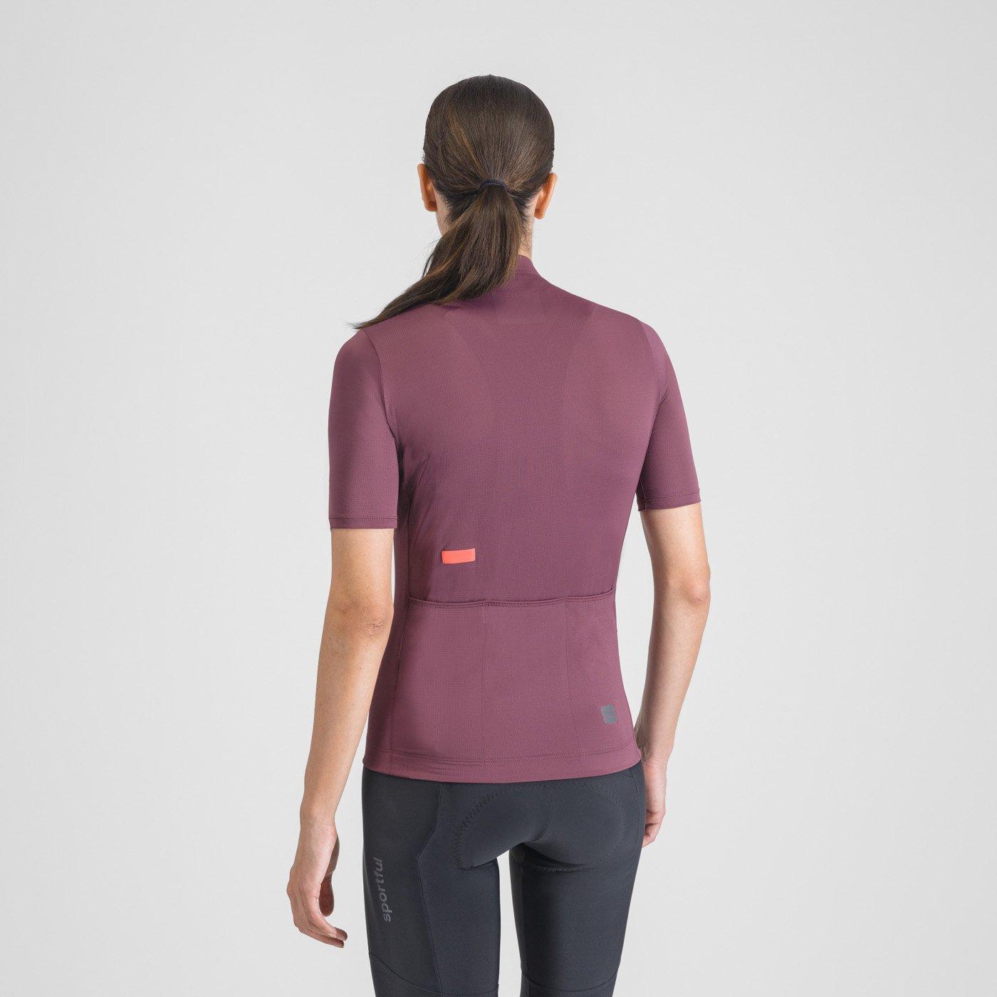 sportful sportful classic jersey w - bordeaux - foto 2
