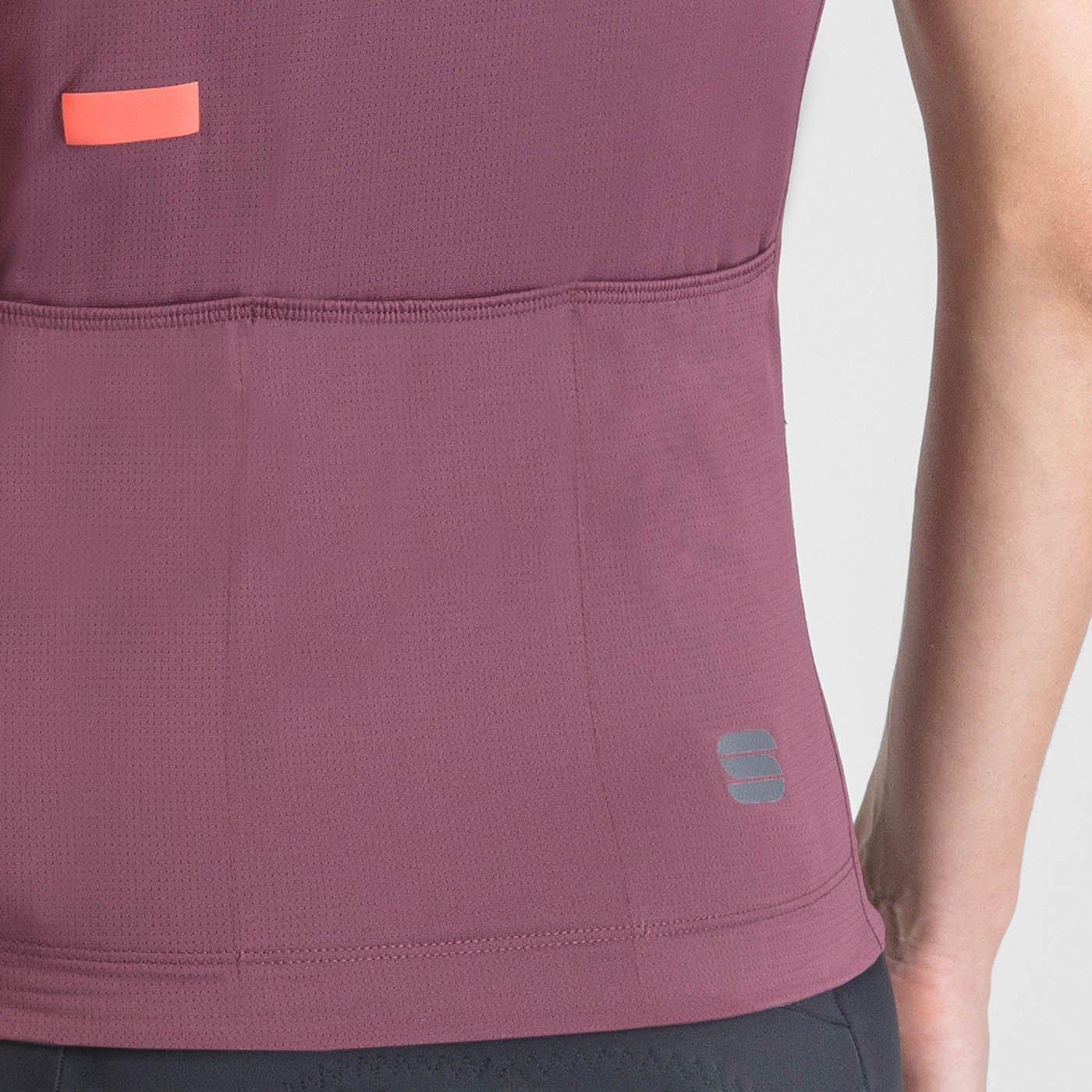 sportful sportful classic jersey w - bordeaux - foto 3