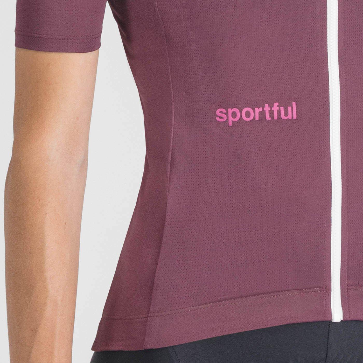 sportful sportful classic jersey w - bordeaux - foto 4