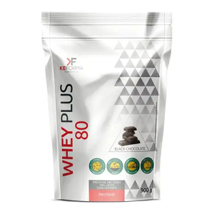 Whey plus 80 da 900g black chocolate