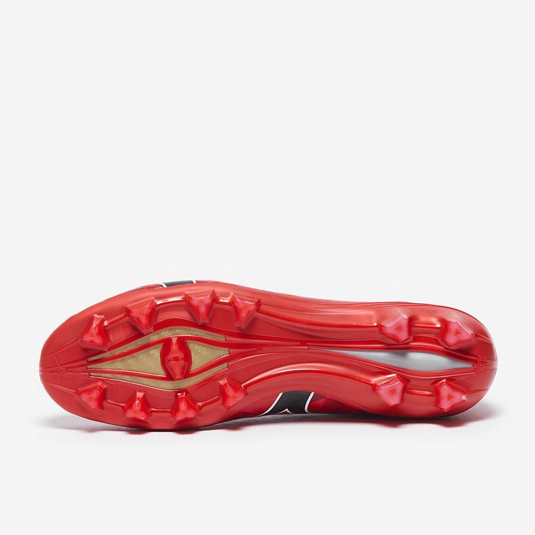 mizuno mizuno scarpa mizuno alpha ii elite fg - red/black - foto 3