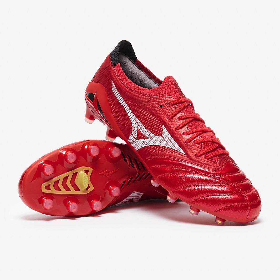 mizuno mizuno scarpa morelia neo beta jap mix - red/white - foto 2