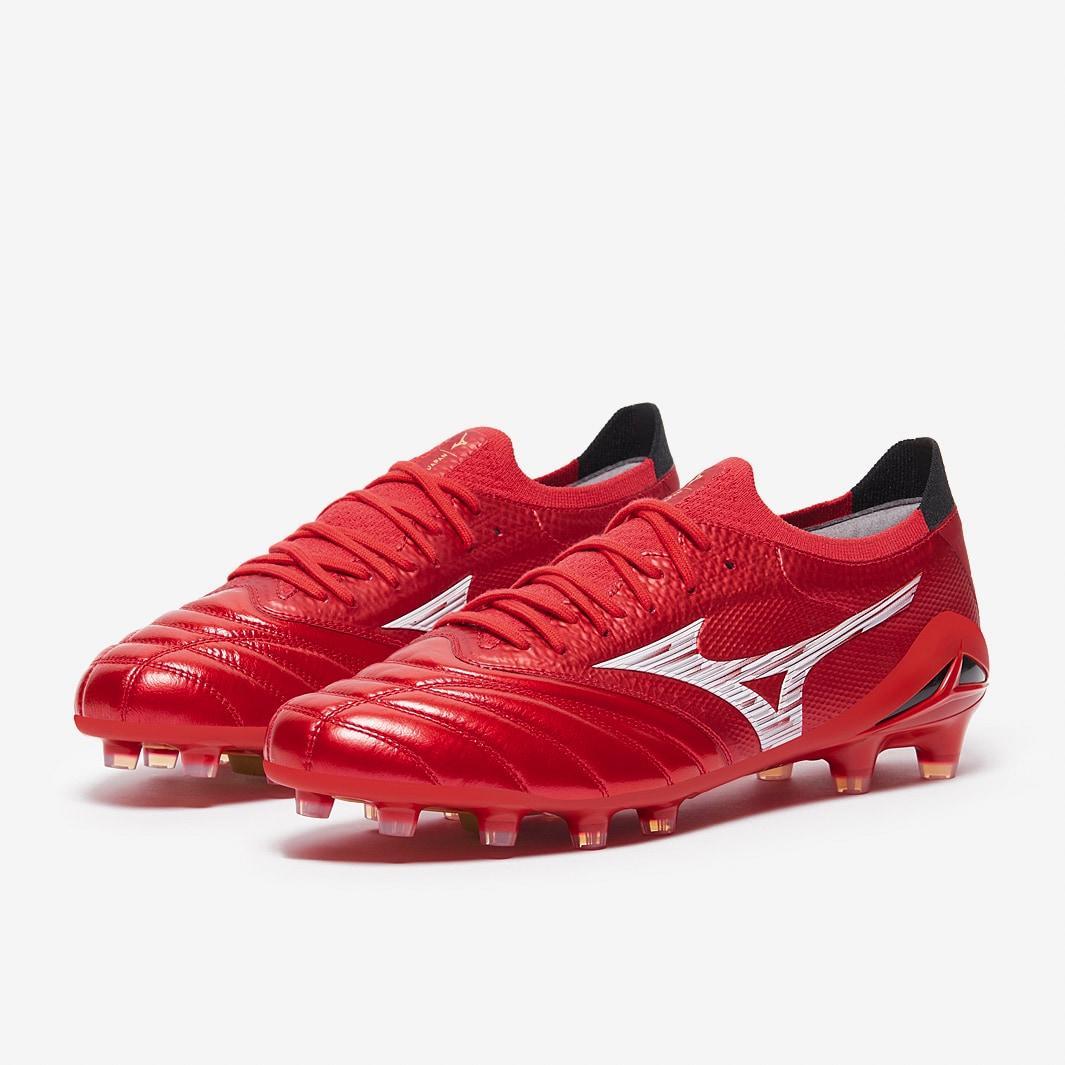 mizuno mizuno scarpa morelia neo beta jap mix - red/white - foto 5