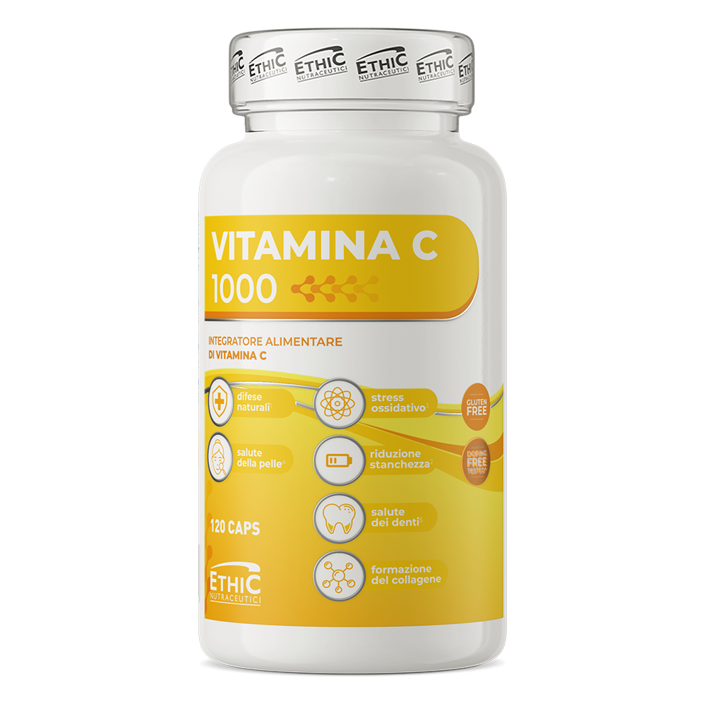 ethic sport ethicsport vitamina c 1000mg 120caps - foto 1