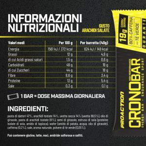 Pro crono bar 40g arachidi salate