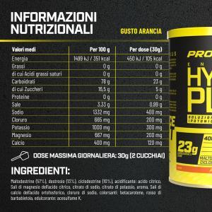 Pro hydro plus 450g arancia