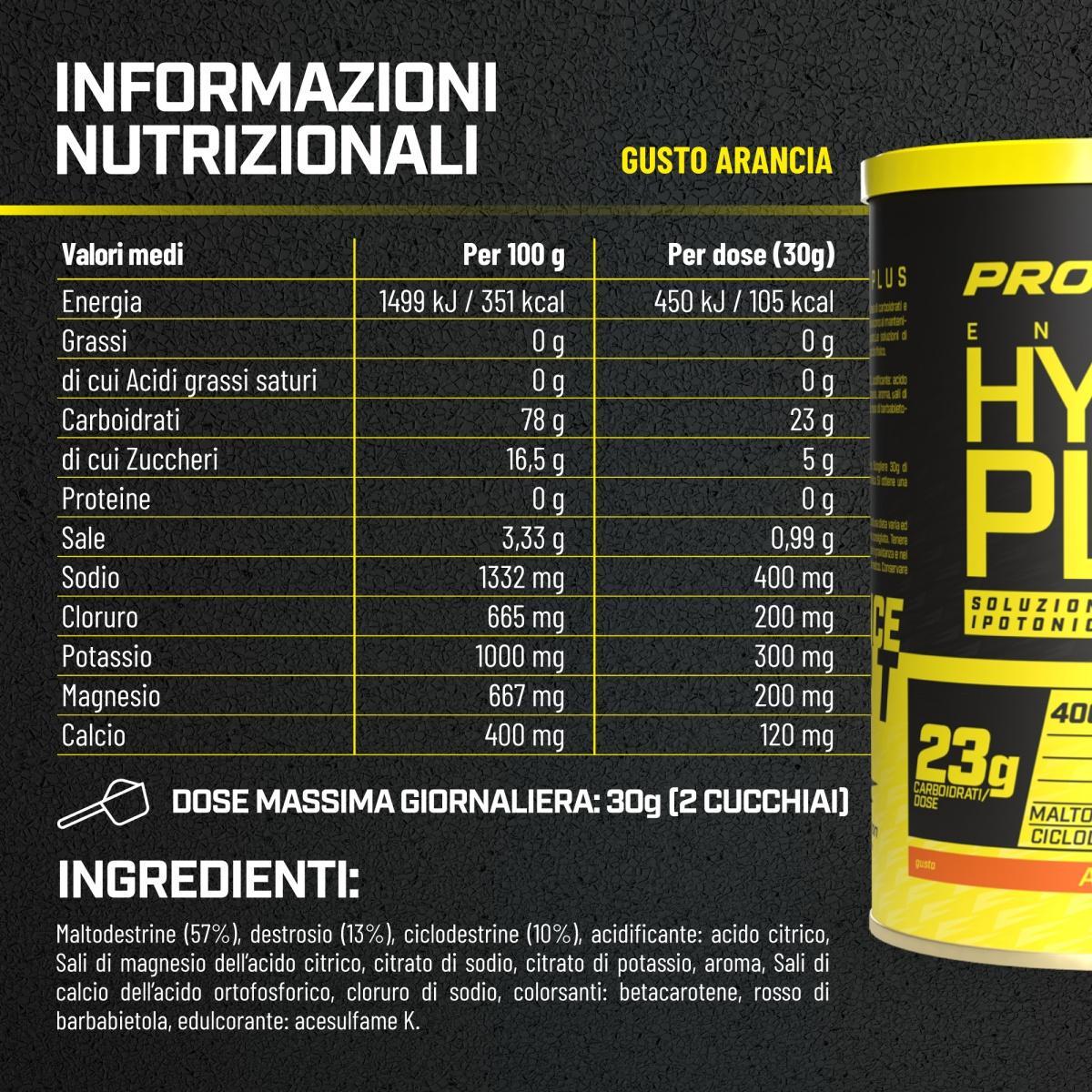 proaction proaction pro hydro plus 450g arancia - foto 2