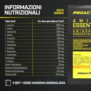 Pro amino essential bustine 150g