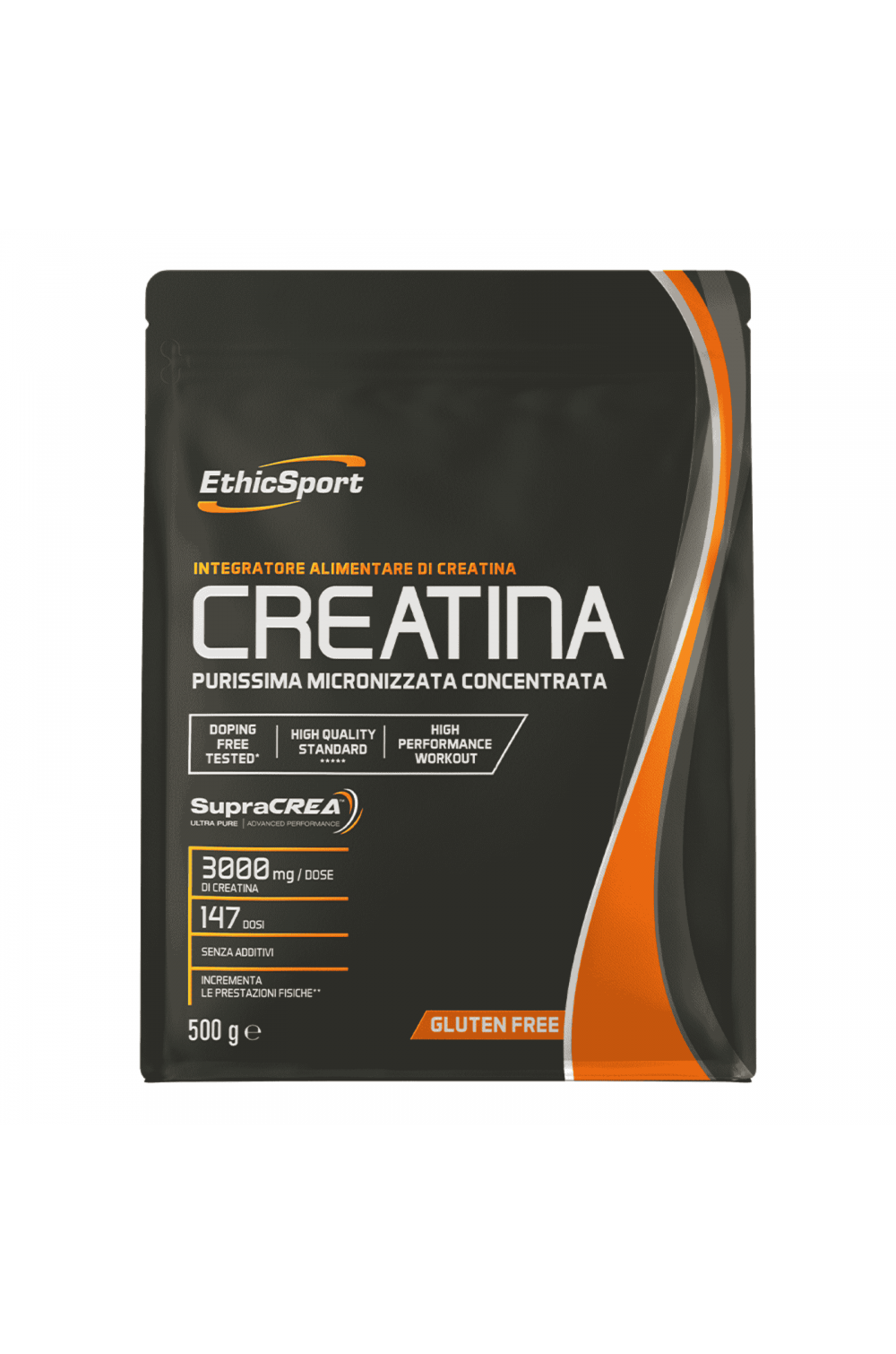 ethic sport ethicsport creatina supra crea busta 500gr - foto 1
